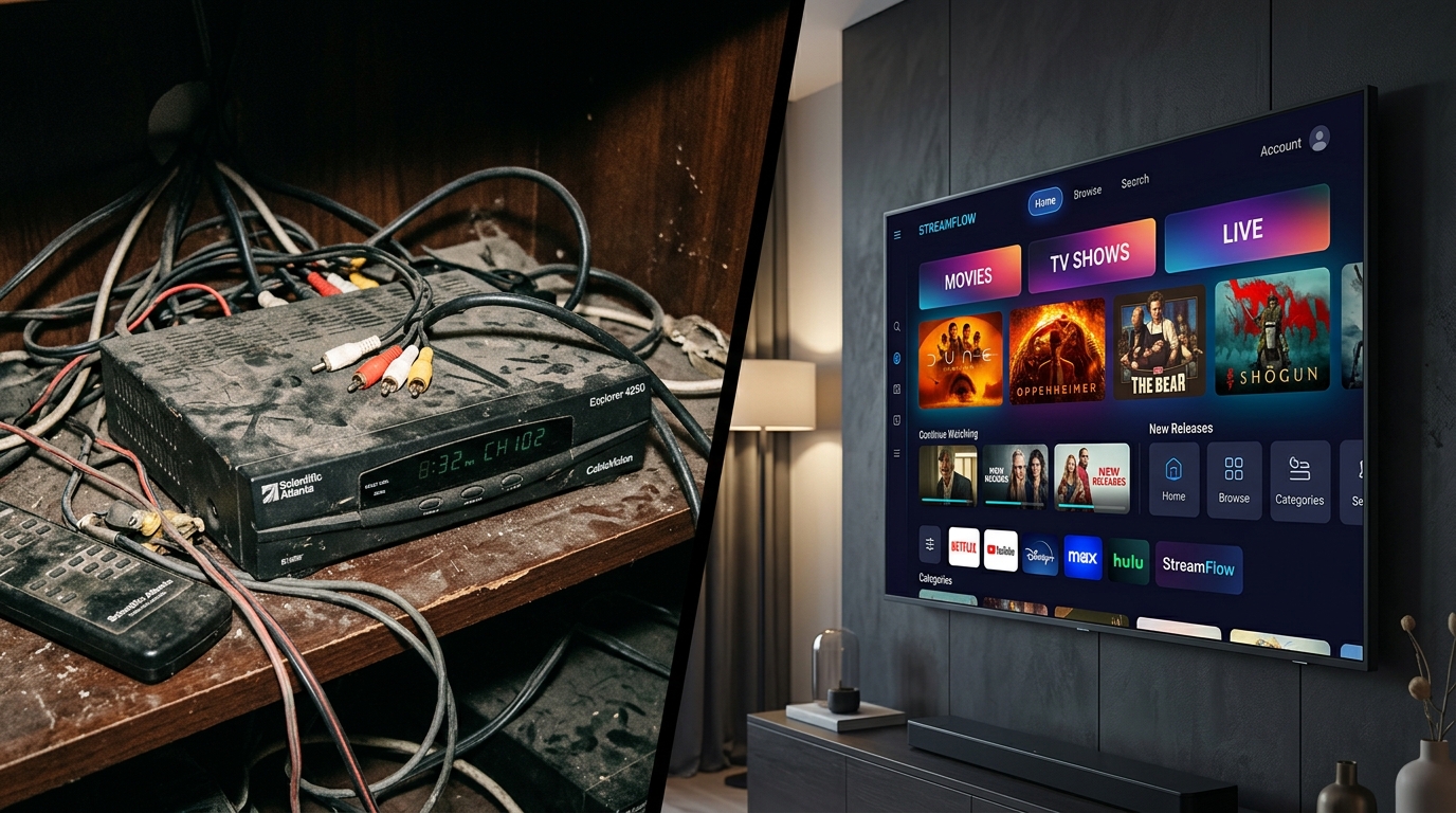 Waarom overstappen naar IPTV? Bespaar Honderden Euro's